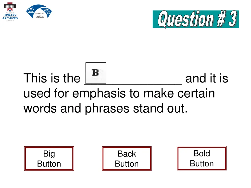 question 3