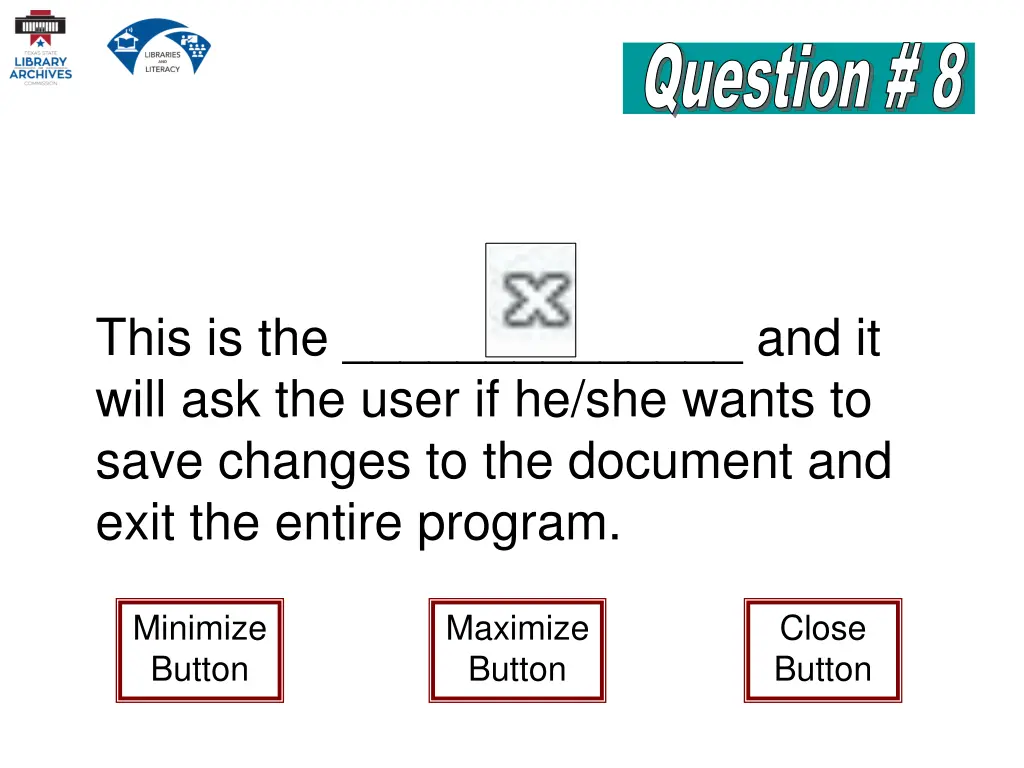 question 8