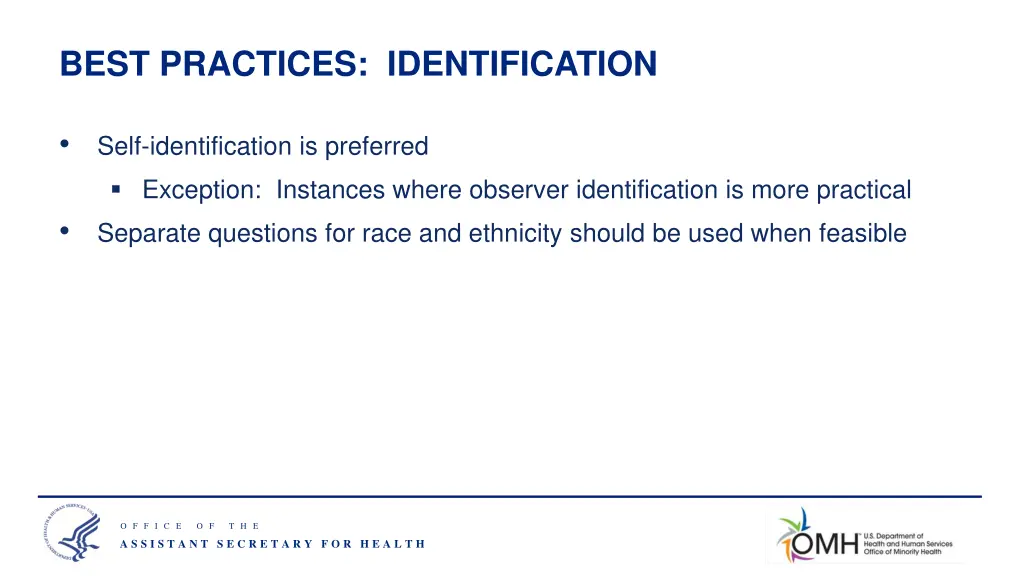 best practices identification