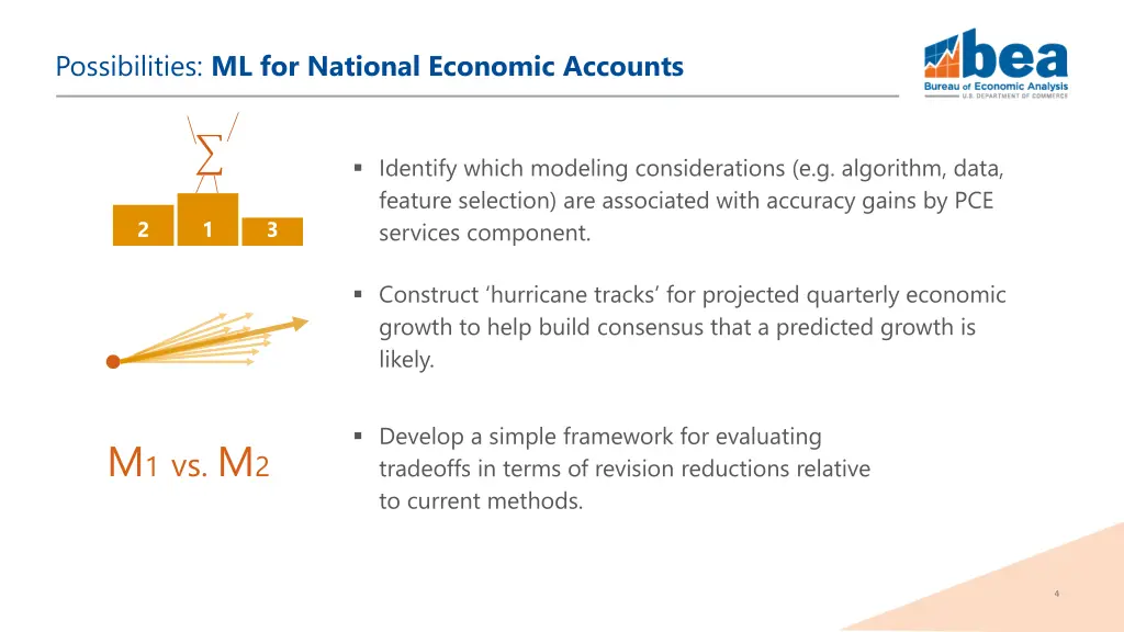 possibilities ml for national economic accounts