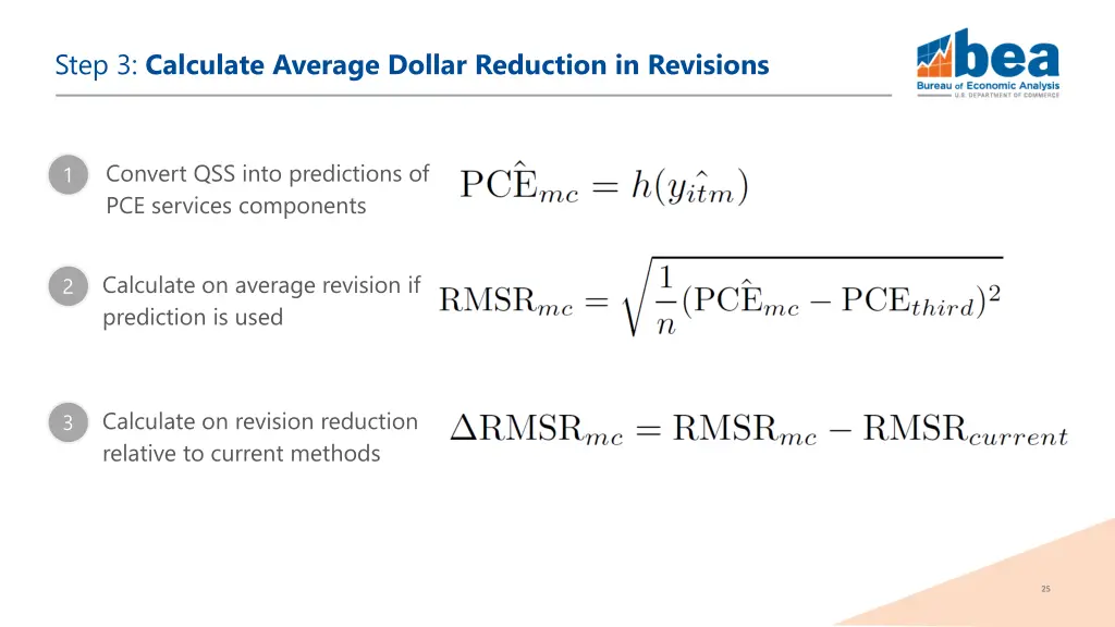 step 3 calculate average dollar reduction