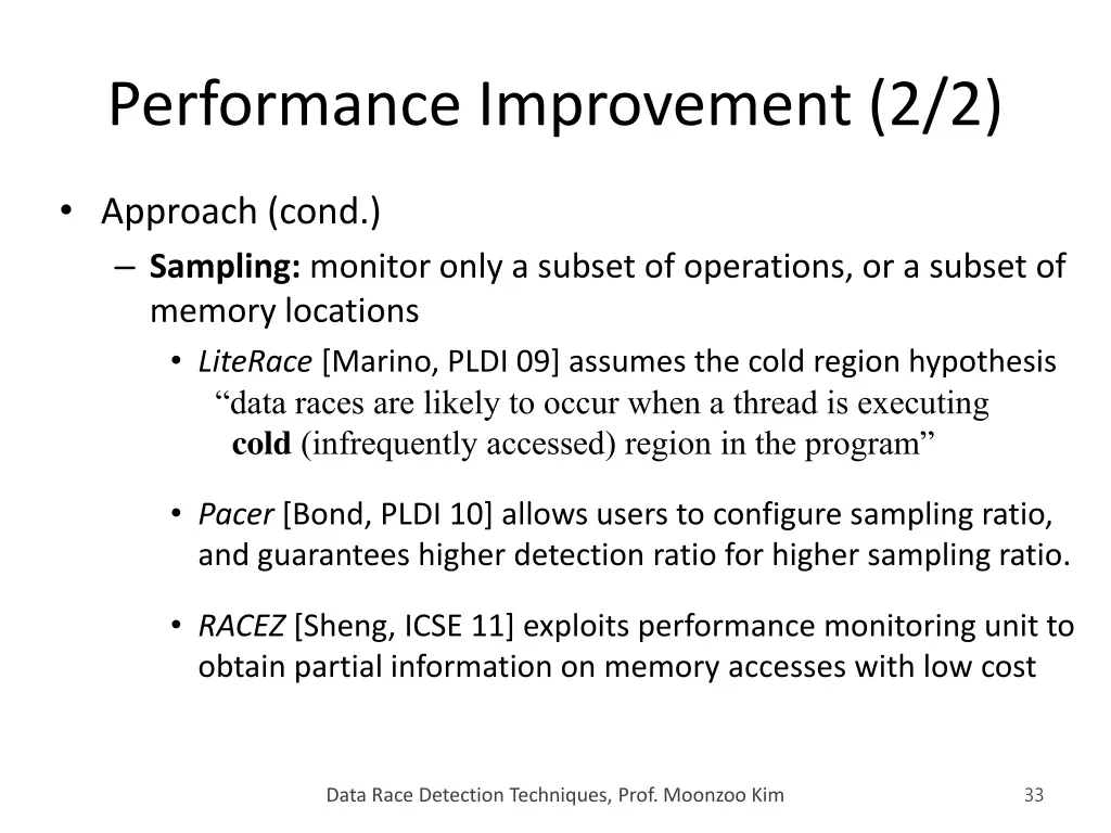 performance improvement 2 2