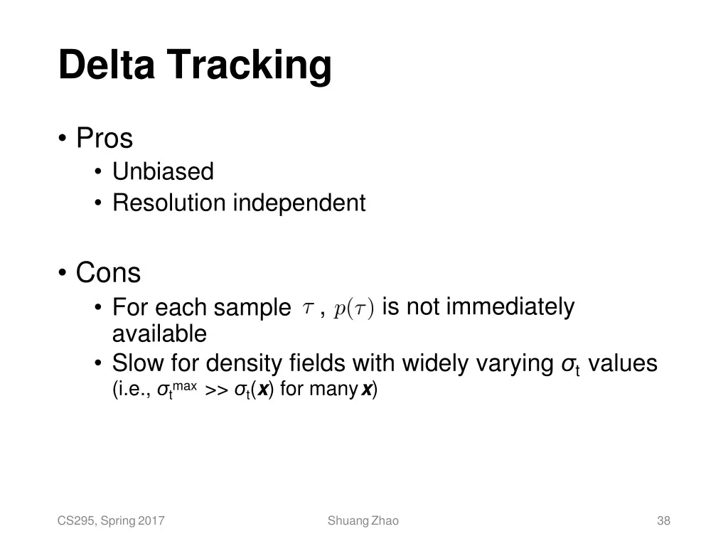 delta tracking 2