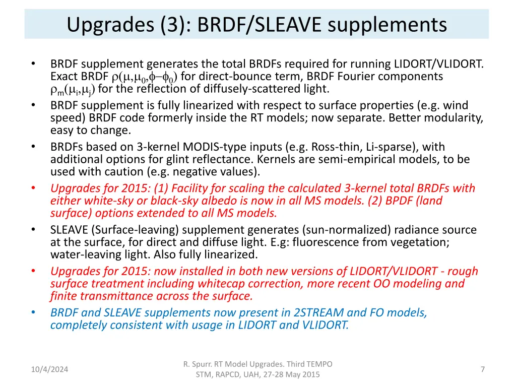 upgrades 3 brdf sleave supplements