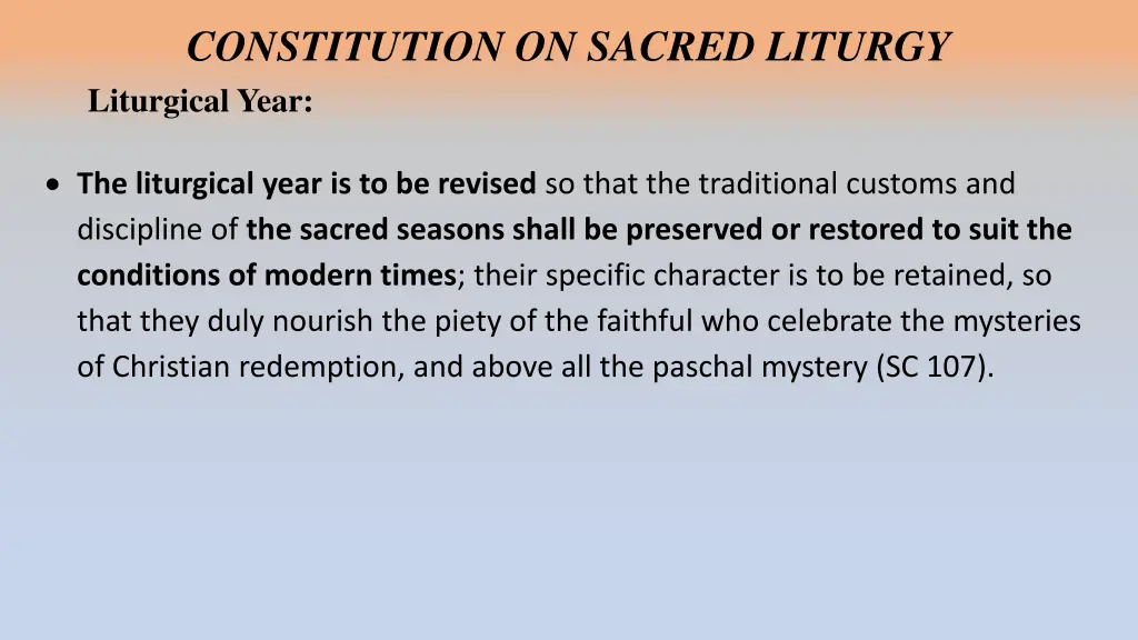 constitution on sacred liturgy liturgical year