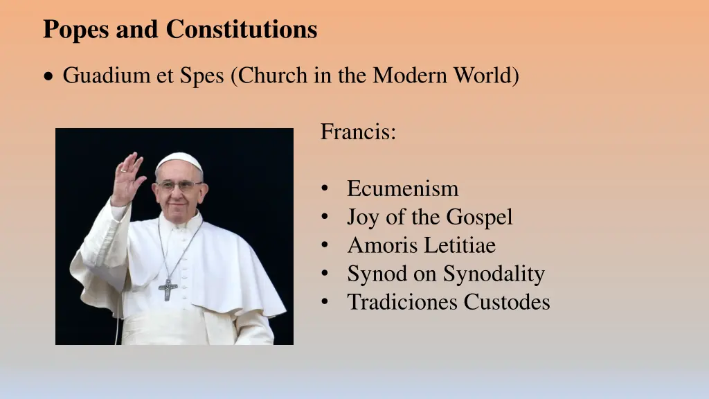 popes and constitutions 3