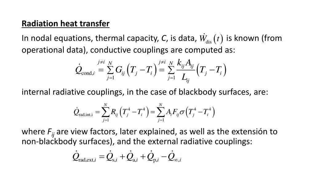 radiation heat transfer