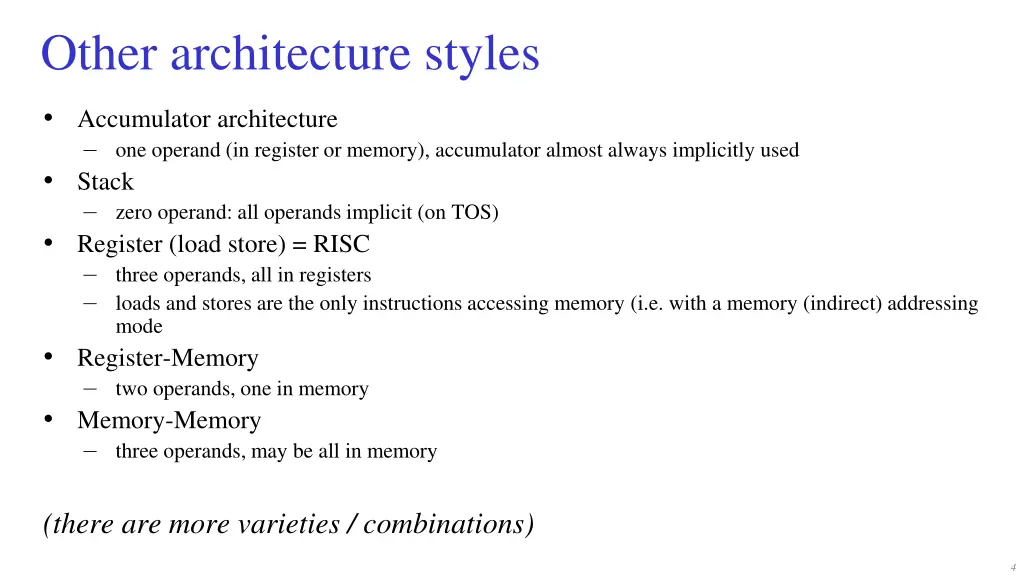 other architecture styles