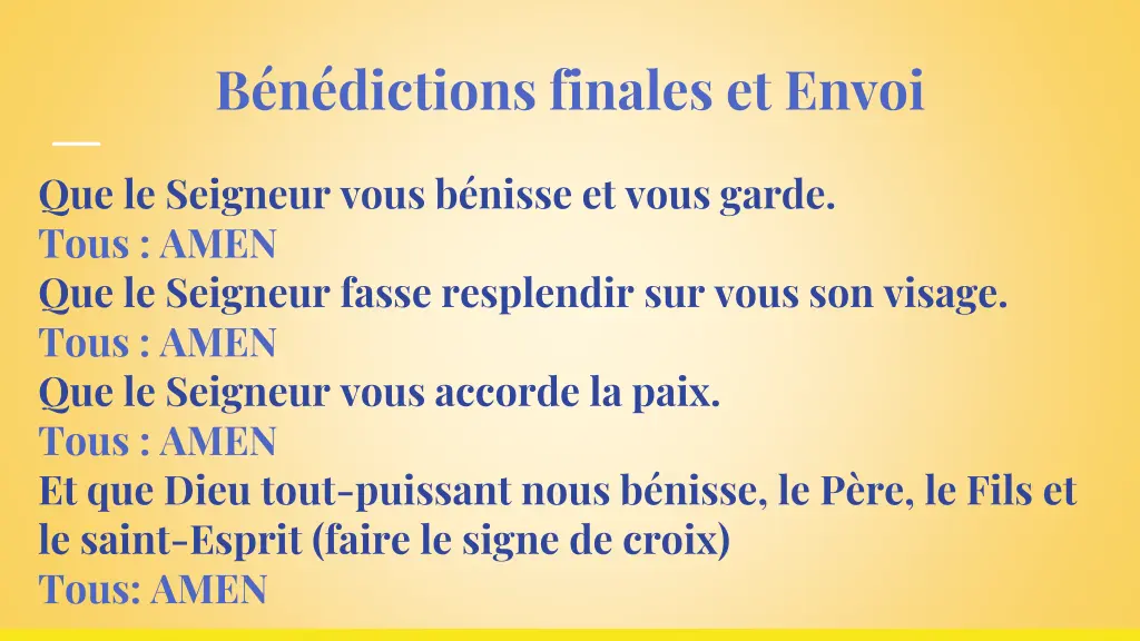 b n dictions finales et envoi