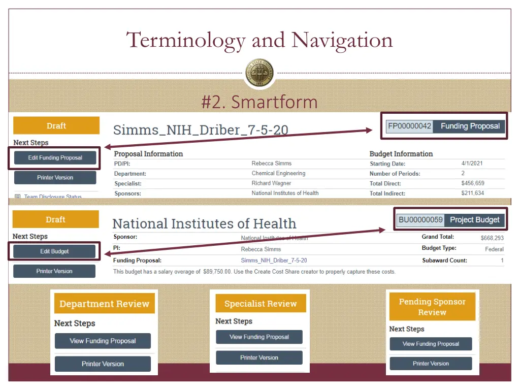 terminology and navigation 3