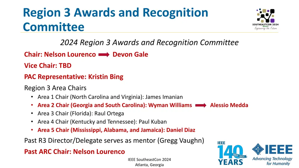 region 3 awards and recognition committee 2024