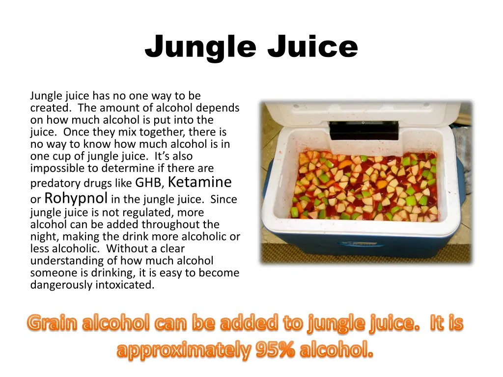 jungle juice