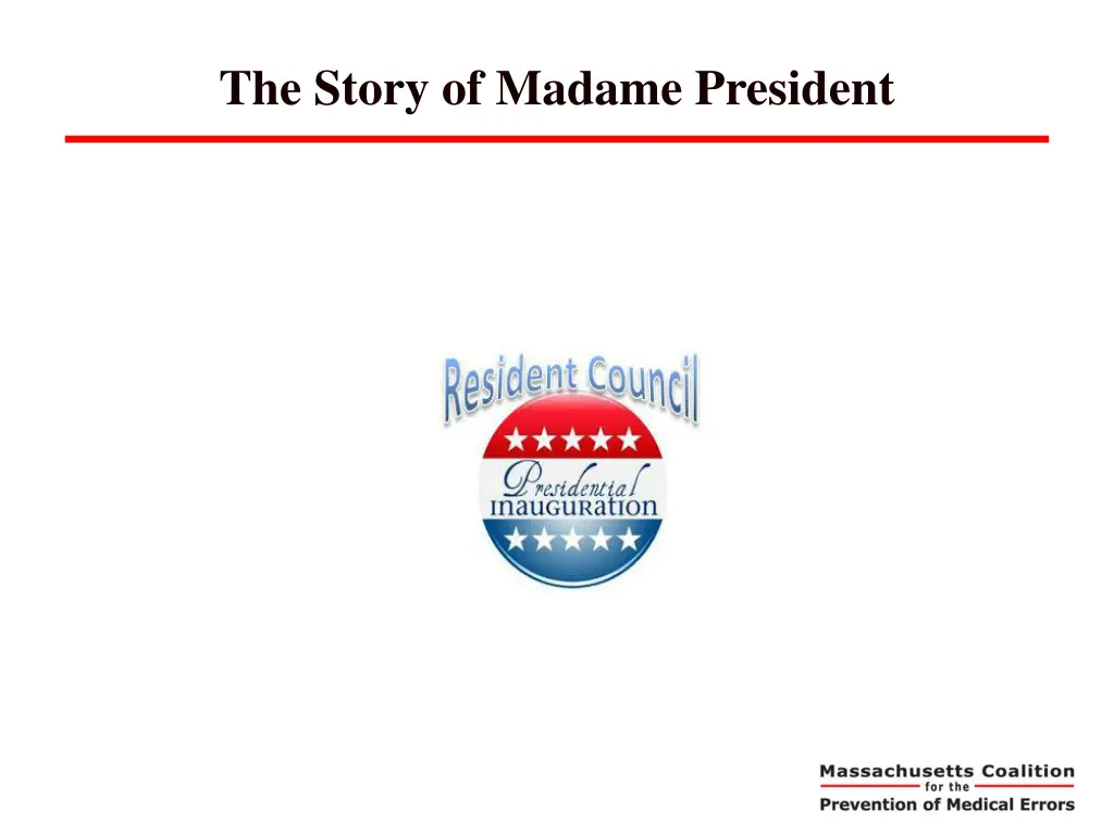 the story of madame president