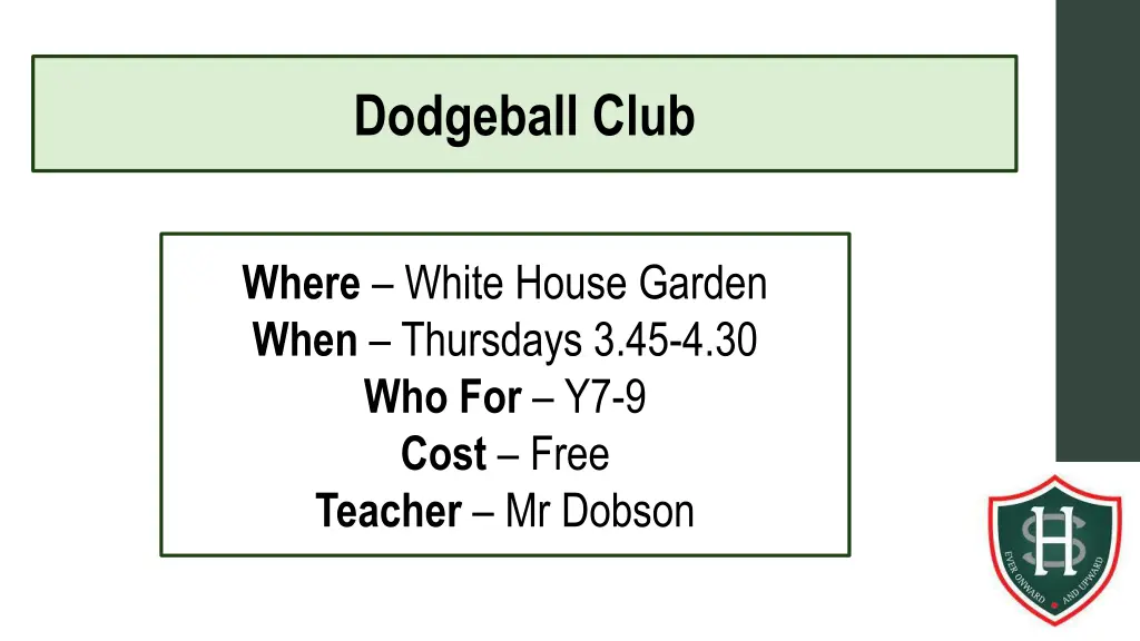 dodgeball club