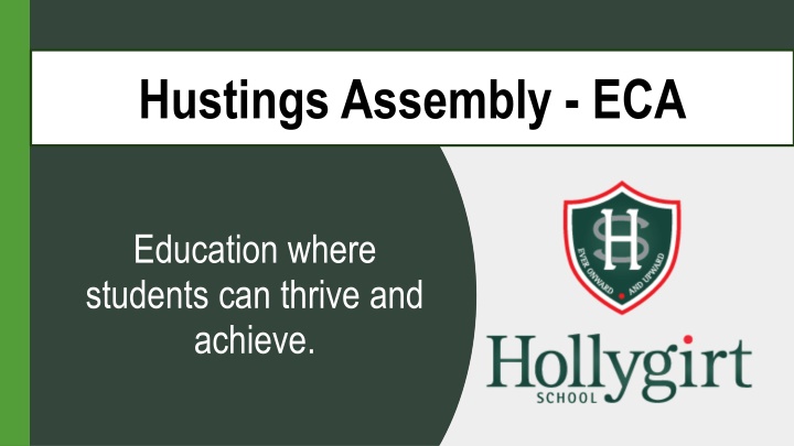 hustings assembly eca