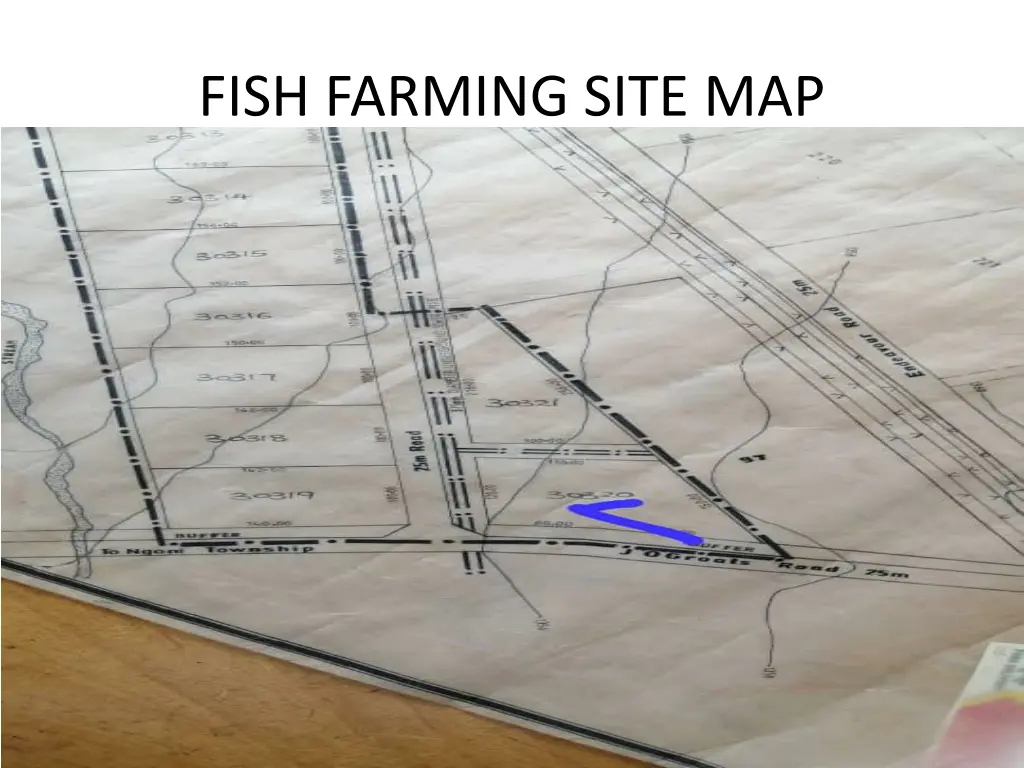 fish farming site map