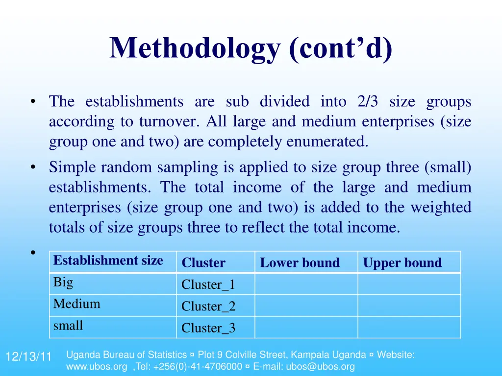 methodology cont d 1