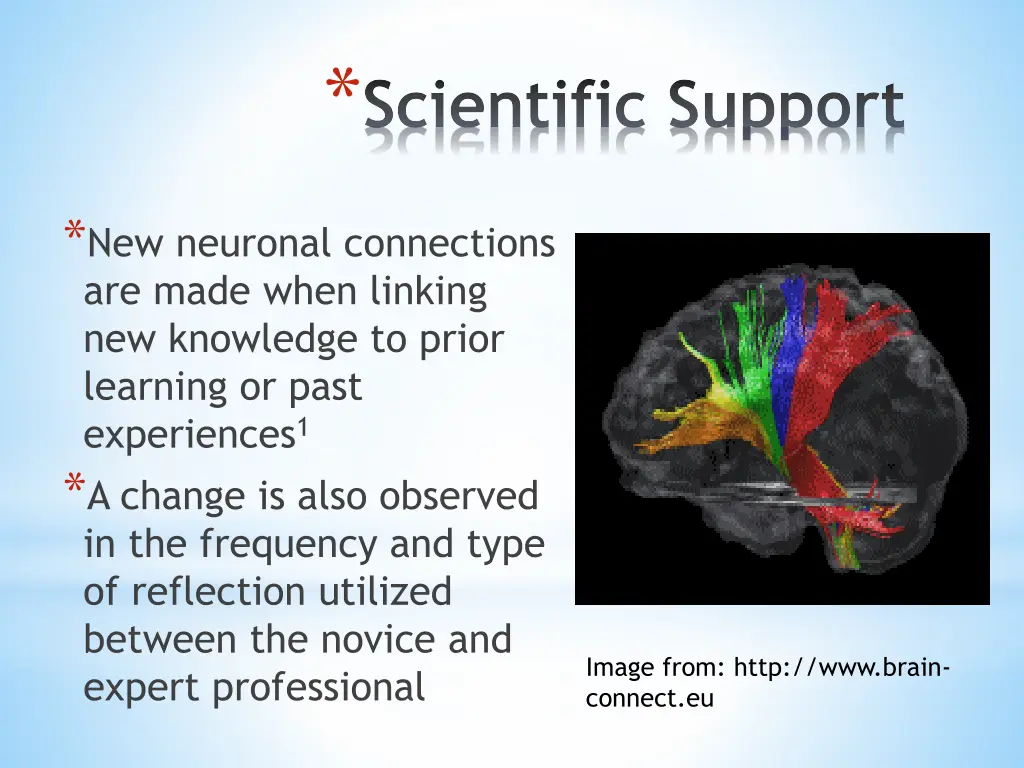 scientific support