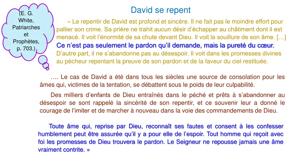 david se repent