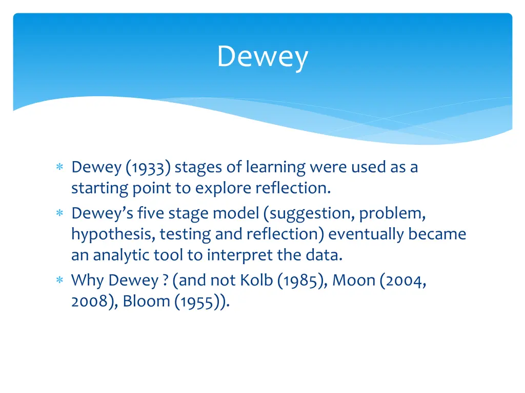 dewey