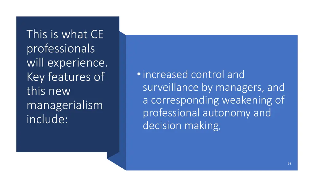 this is what ce professionals will experience