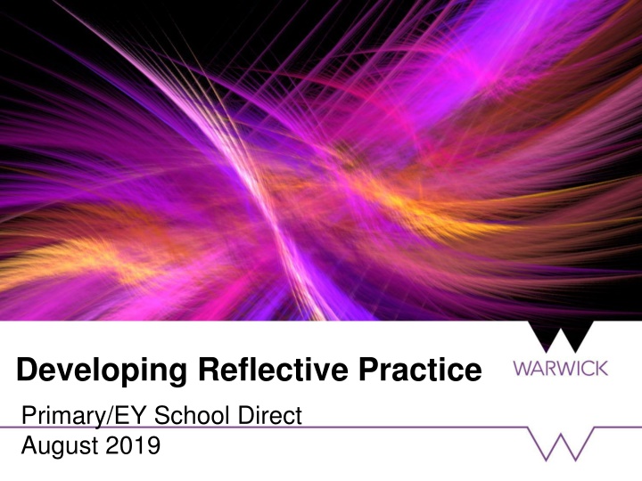 developing reflective practice primary ey school