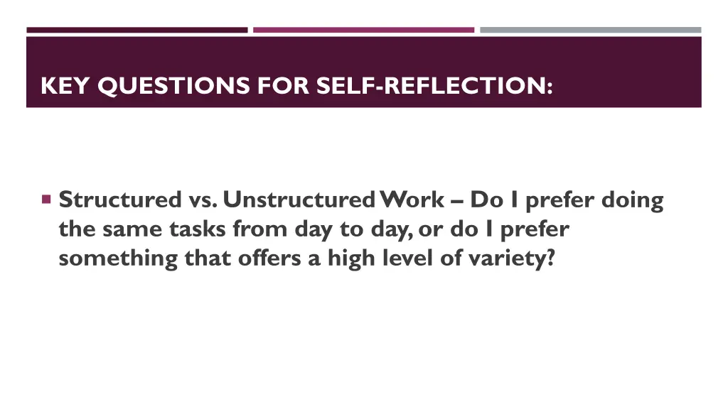 key questions for self reflection 11