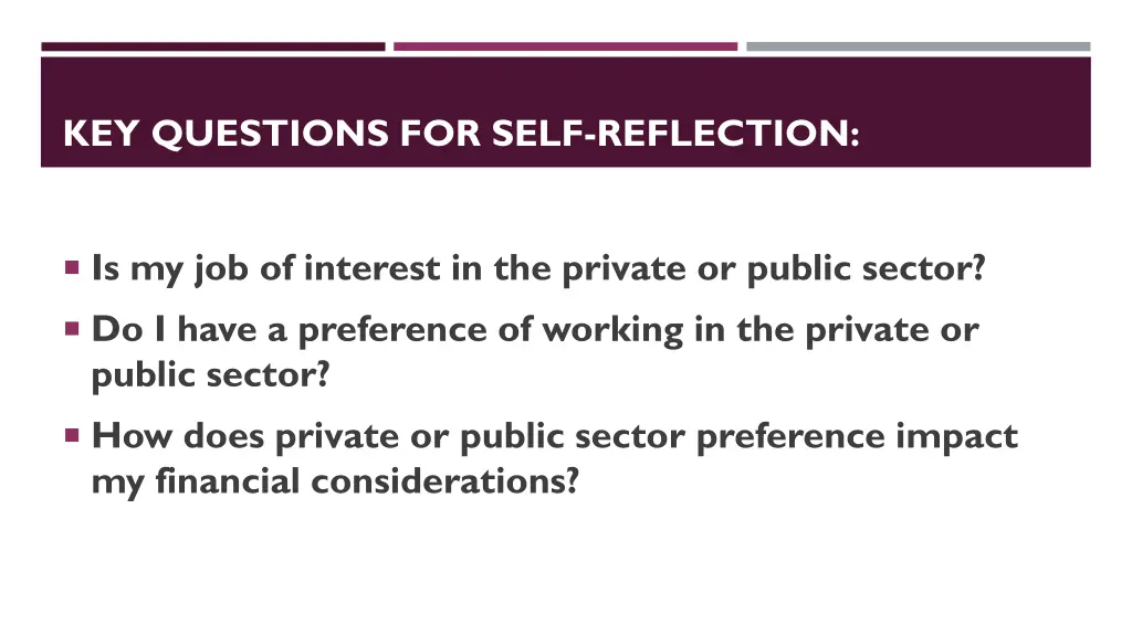 key questions for self reflection 14