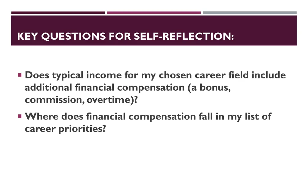 key questions for self reflection 15