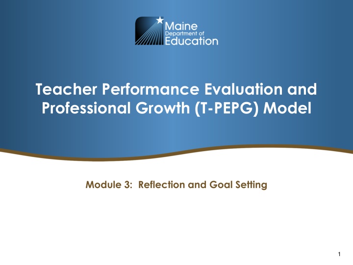 teacher performance evaluation and professional