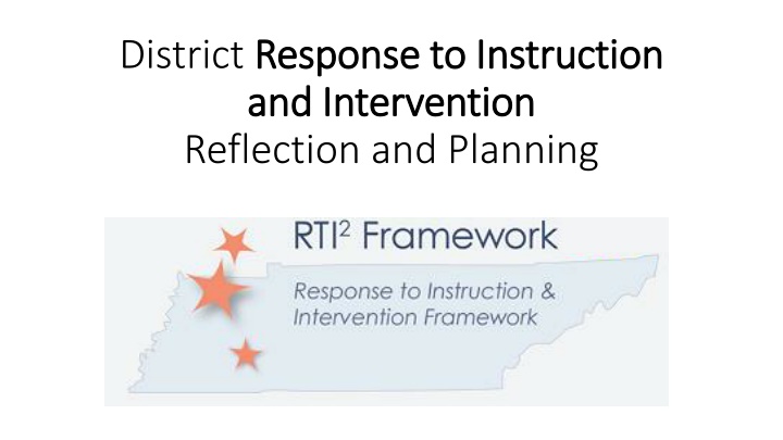 district response to instruction response