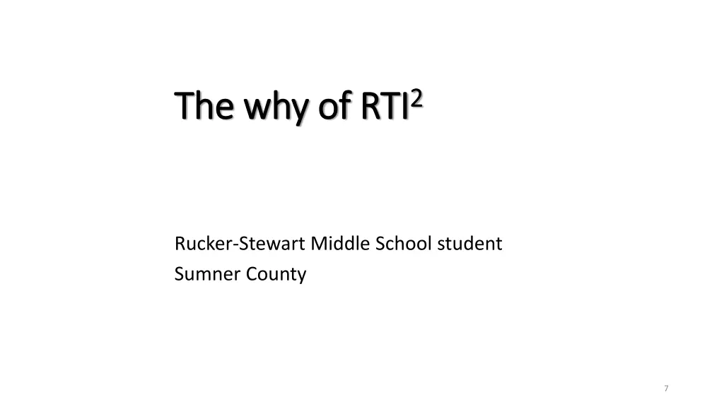 the why of rti the why of rti 2 2