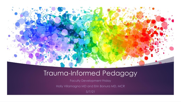 trauma informed pedagogy