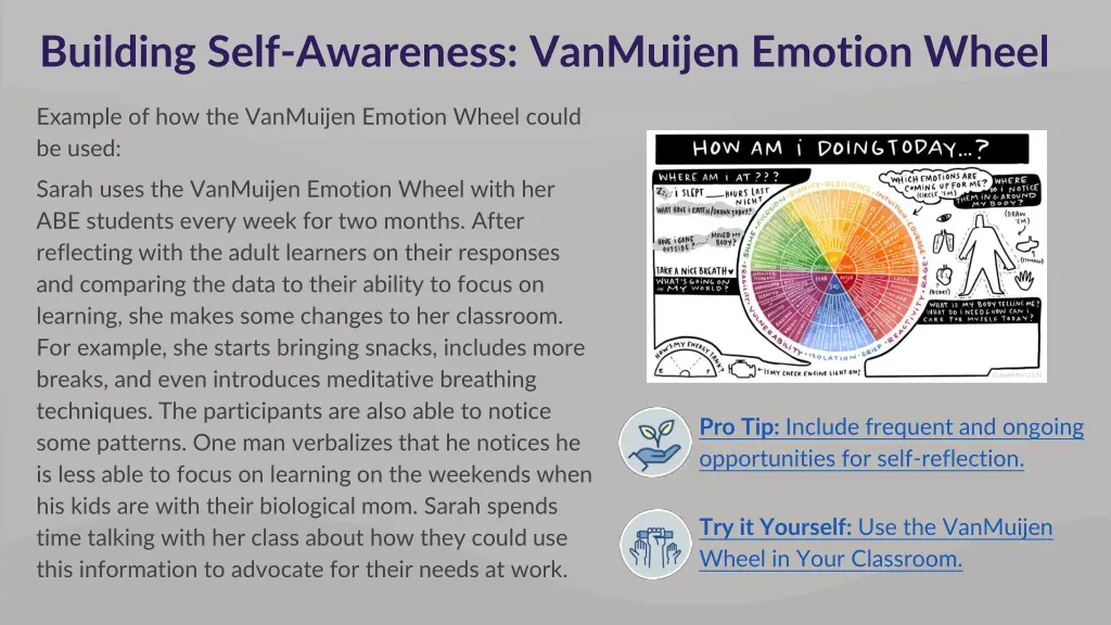 building self awareness vanmuijen emotion wheel