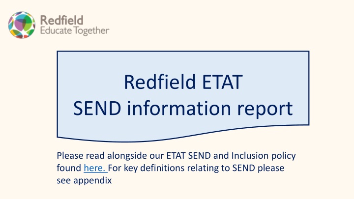 redfield etat send information report