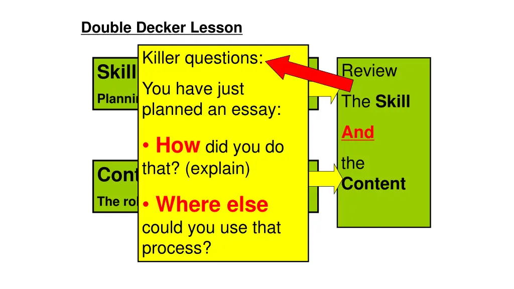 double decker lesson 3