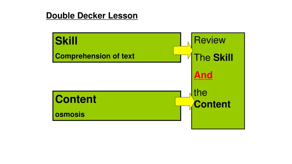 double decker lesson 4