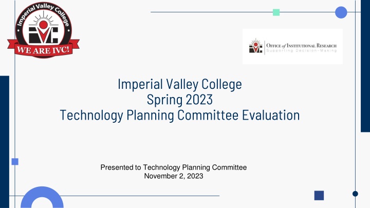 imperial valley college spring 2023 technology