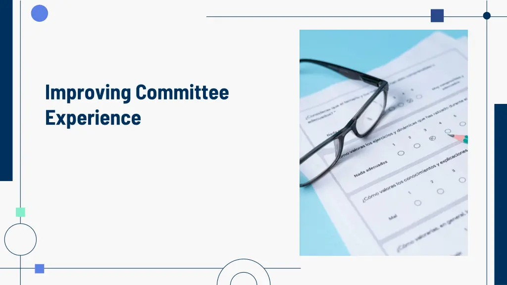 improving committee experience