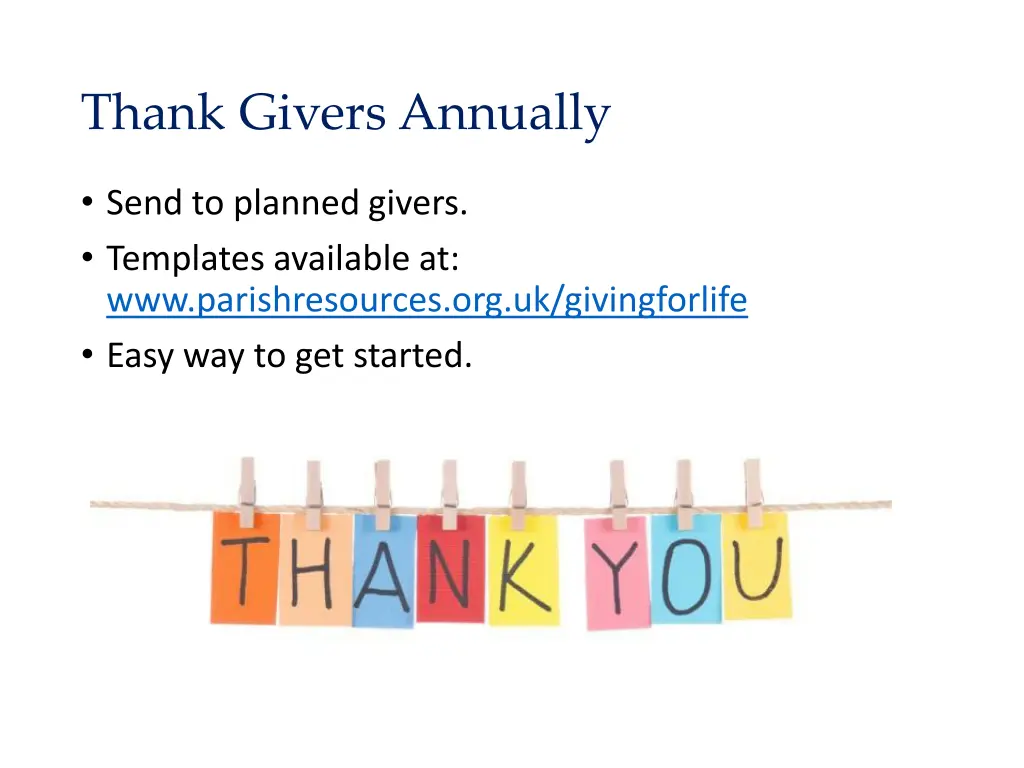 thank givers annually 1