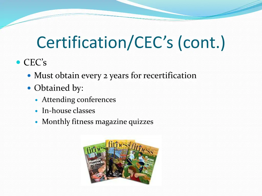 certification cec s cont