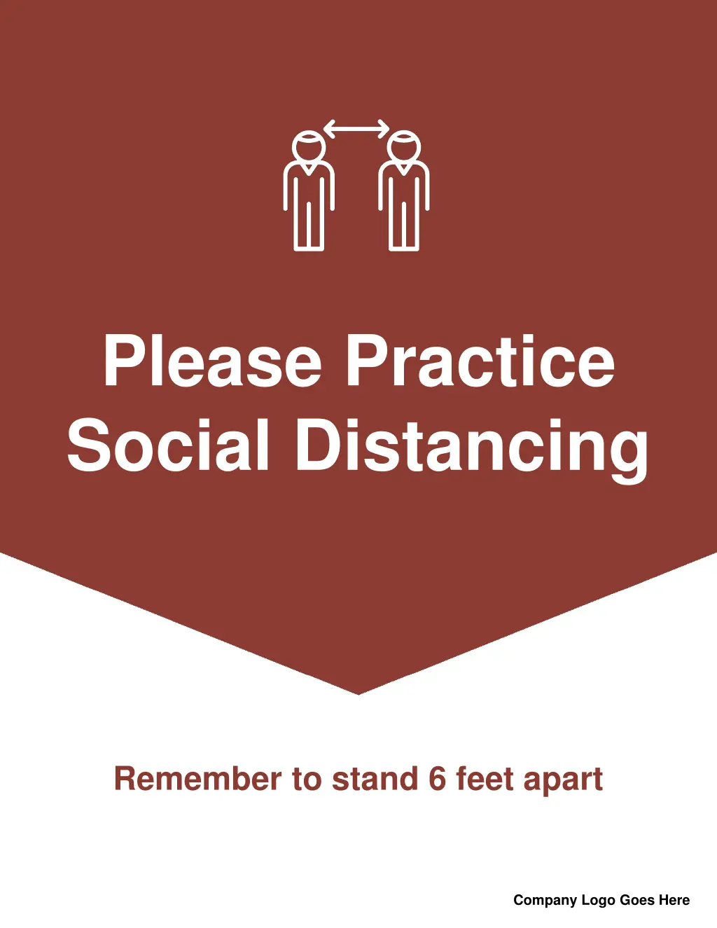 please practice social distancing