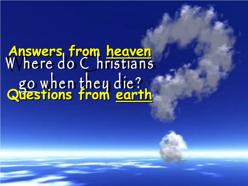 answers from heaven