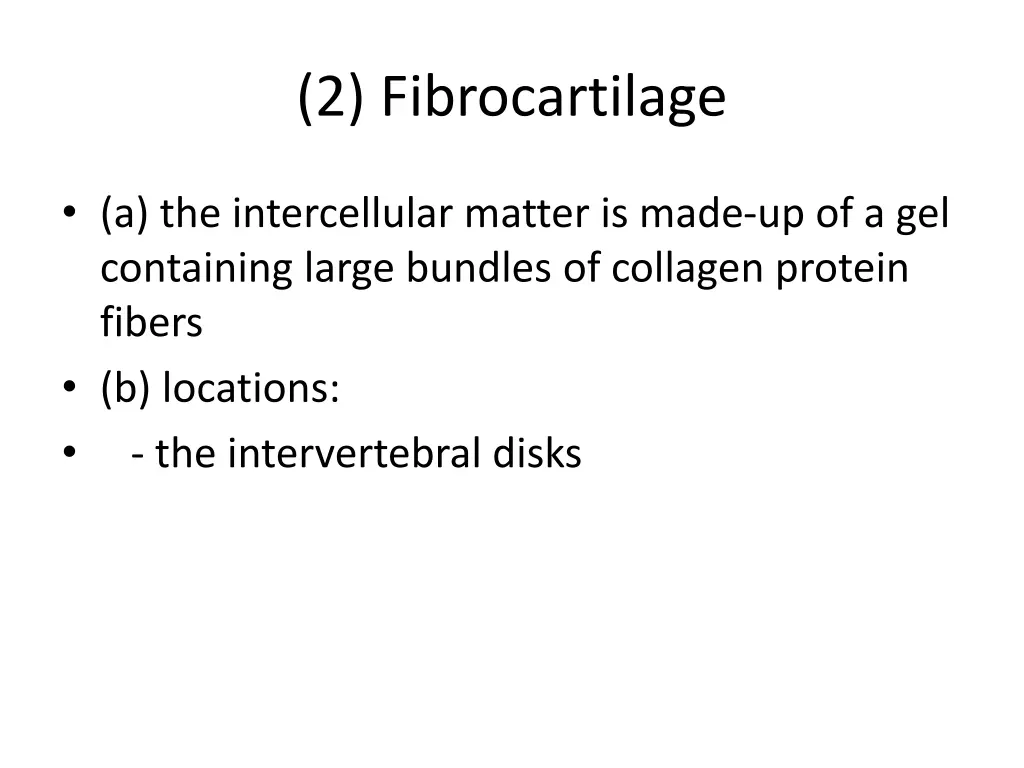 2 fibrocartilage