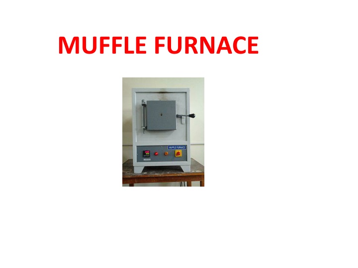 muffle furnace