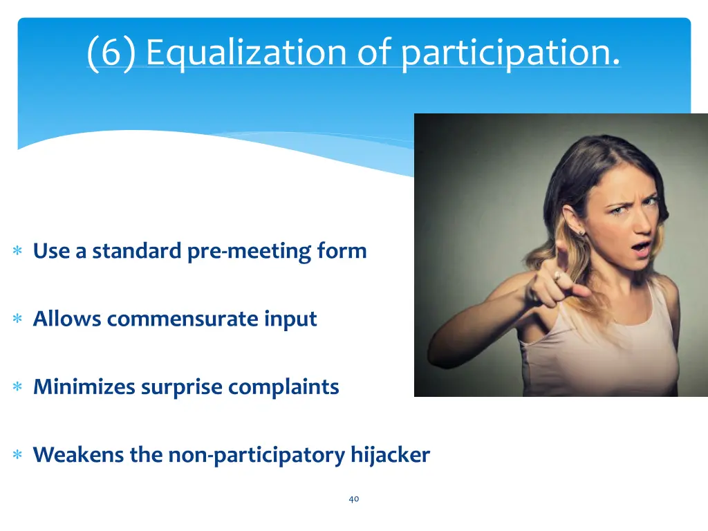 6 equalization of participation