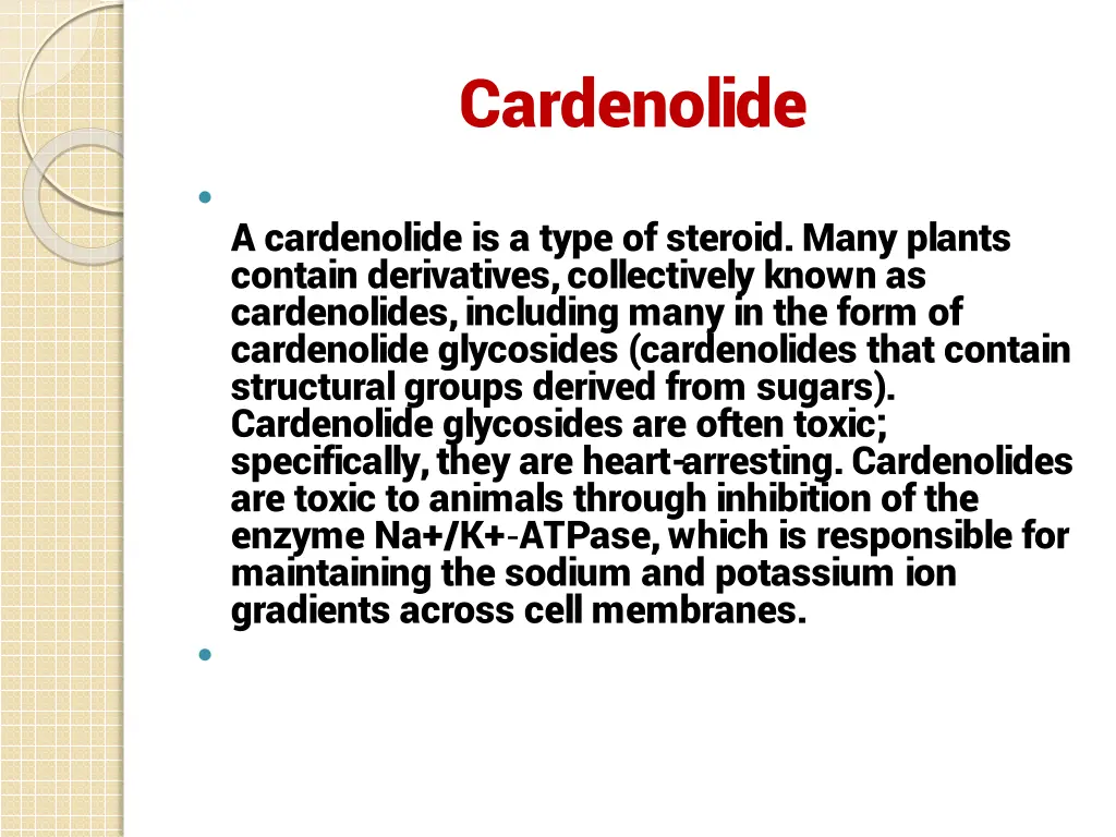 cardenolide