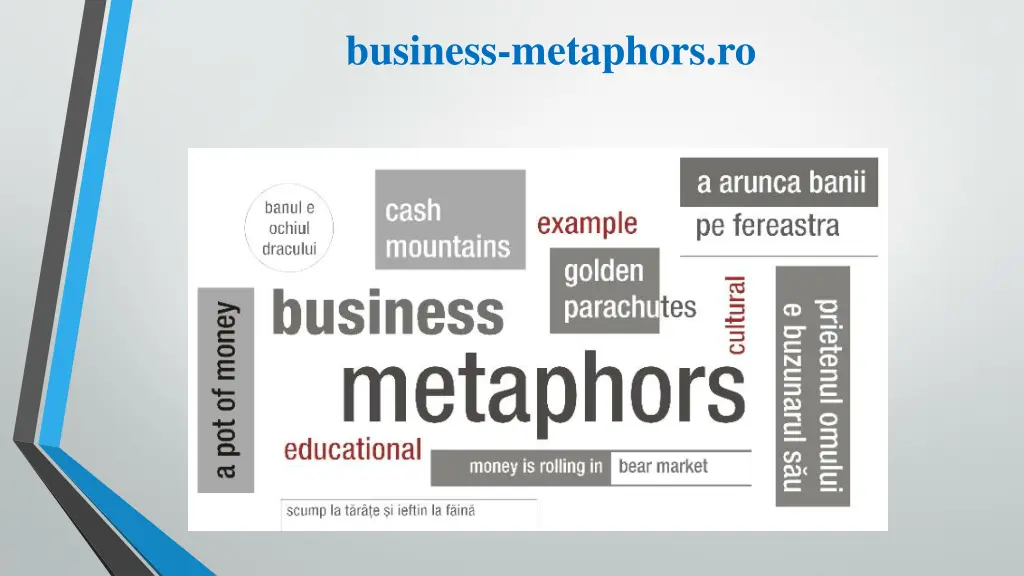 business metaphors ro