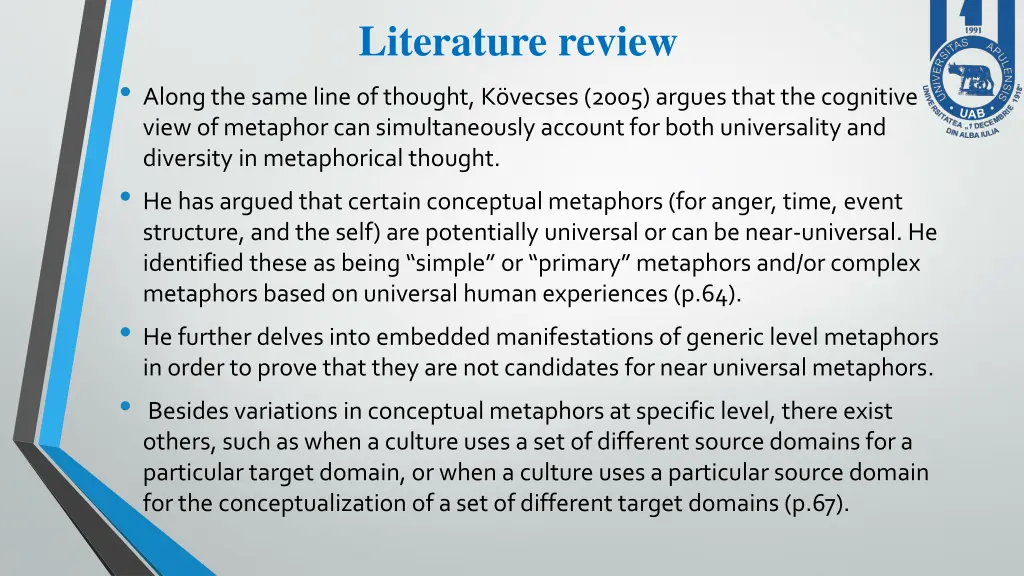 literature review 1