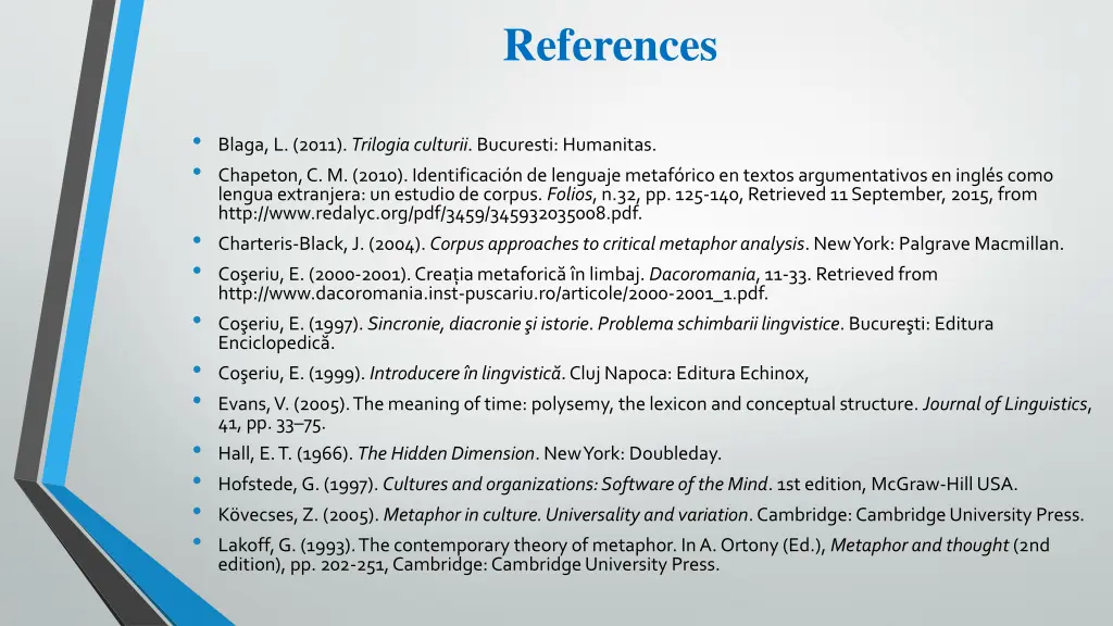 references